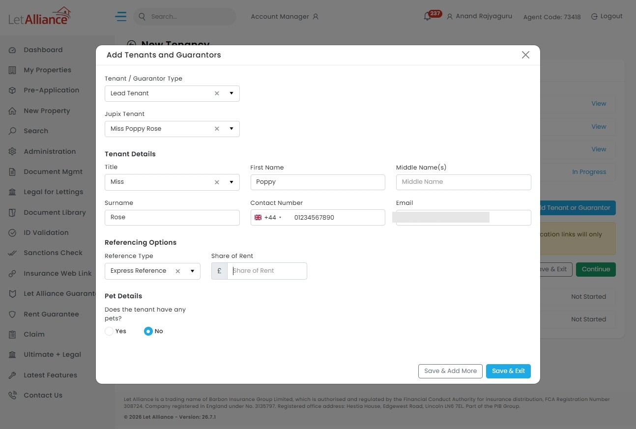 Configure the tenancy tenants & guarantors.jpeg
